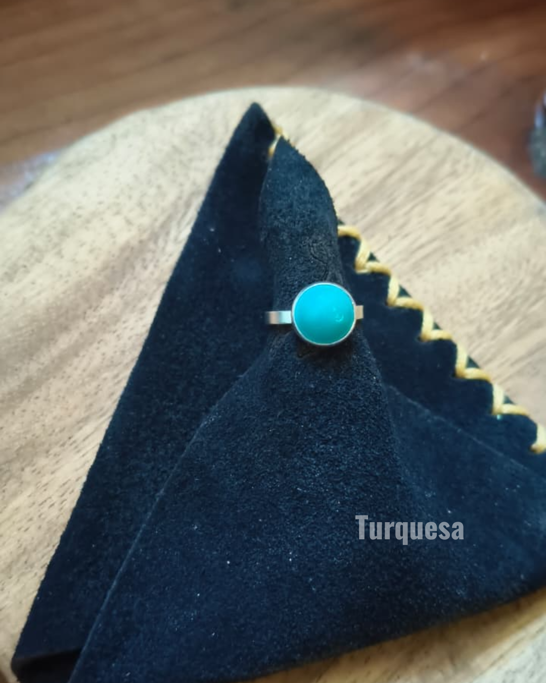 Anillo Gaia-Turquesa