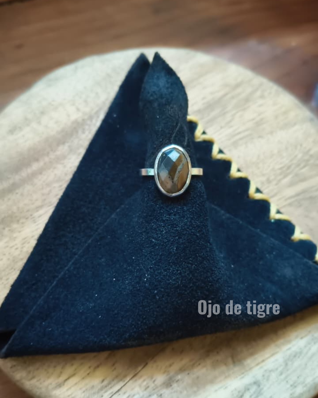 Anillo Gaia-Ojo de tigre
