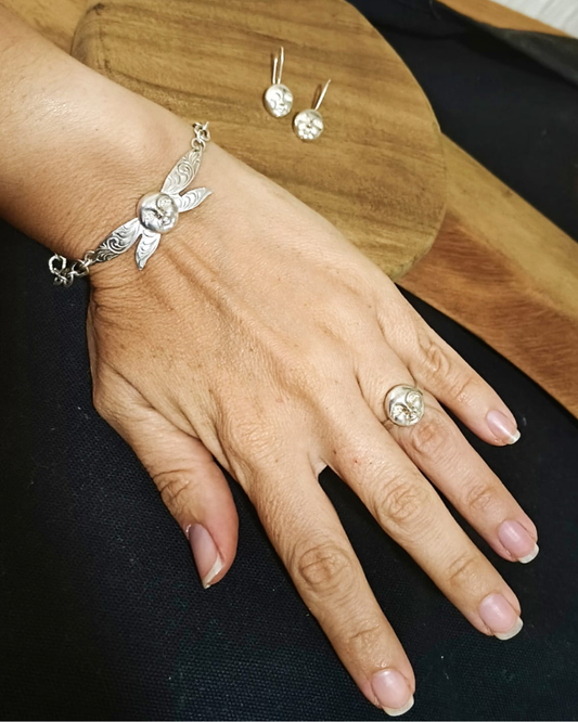 Set guerrera mariposa