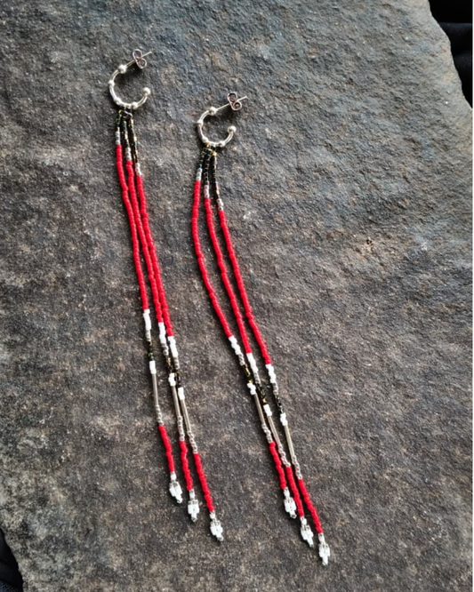Aretes punto y aparte